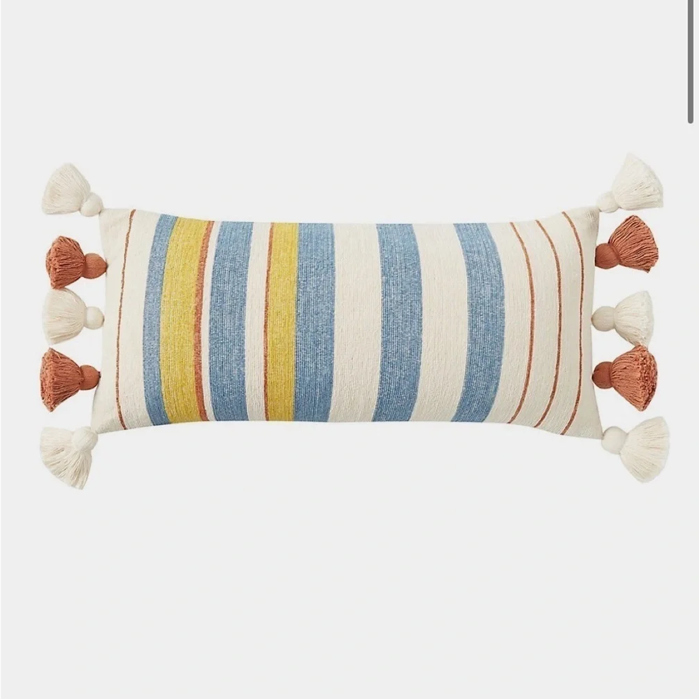 Anthropologie Pair of Home Manue Lumbar Pillows NWT